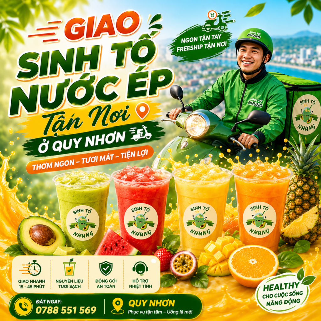 Giao Sinh Tố Tận Nơi Quy Nhơn