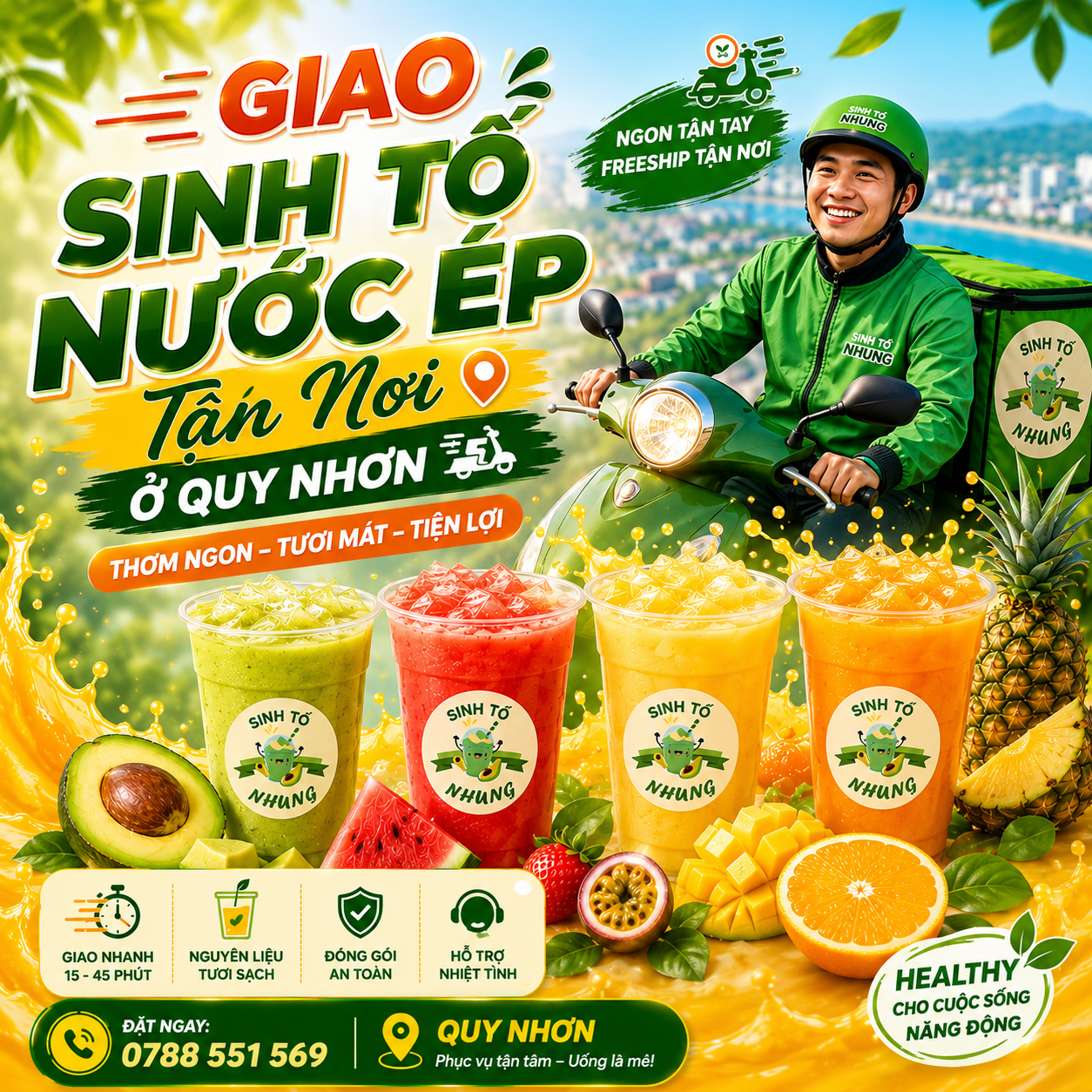 Giao Sinh Tố Tận Nơi Quy Nhơn