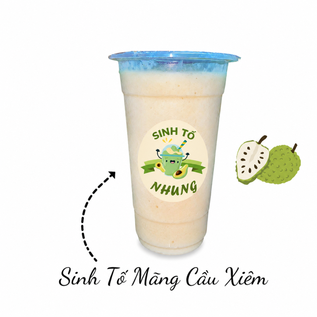 Sinh Tố Mãng Cầu Xiêm